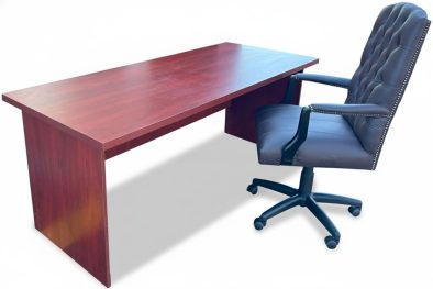 Empire Brown 2 Piece Office Set Mahogany - 1800 Desk