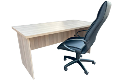 2 Piece Office Set Special (IQ Desk 1500, 1 Future Highback) Aged Oak