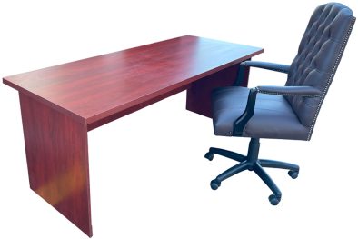 Empire Brown 2 Piece Office Set Mahogany - 1800 Desk