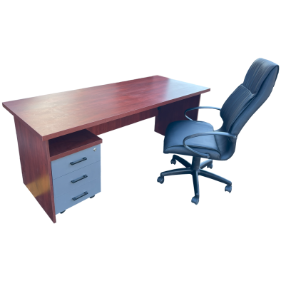 Future 3 Piece Office Set Mahogany - 1800 Desk