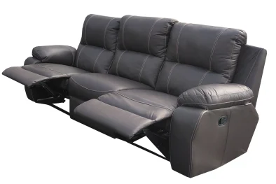 3 Seater 2 Action Recliner Brown