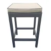 Bar Chair (Recycled Plastic) with Beige Cushion