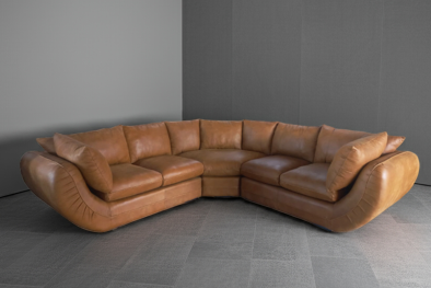 Regale 5 seater Corner unit - Tan - Lifestyle