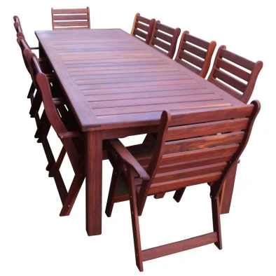 Zambezi Teak 10 Seater Dining Set