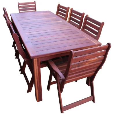 Zambezi Teak 8 Seater Dining Set