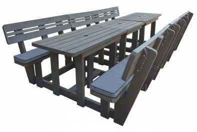 10-Seater-Picnic-Table-with-backs-including-charcoal-cushions