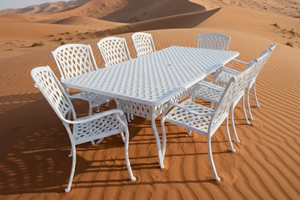 Aluminium Tuscan 8 Seater Dining Set