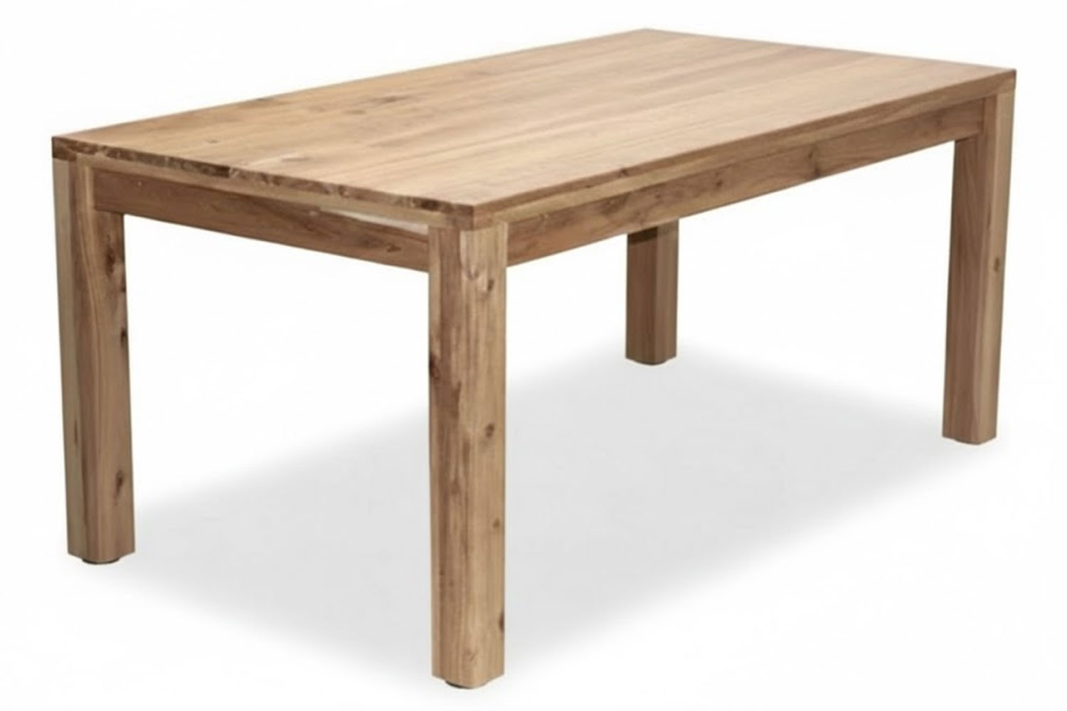 MOD 6 Seater Dining Table (1800 x 1000) Solid Blackwood