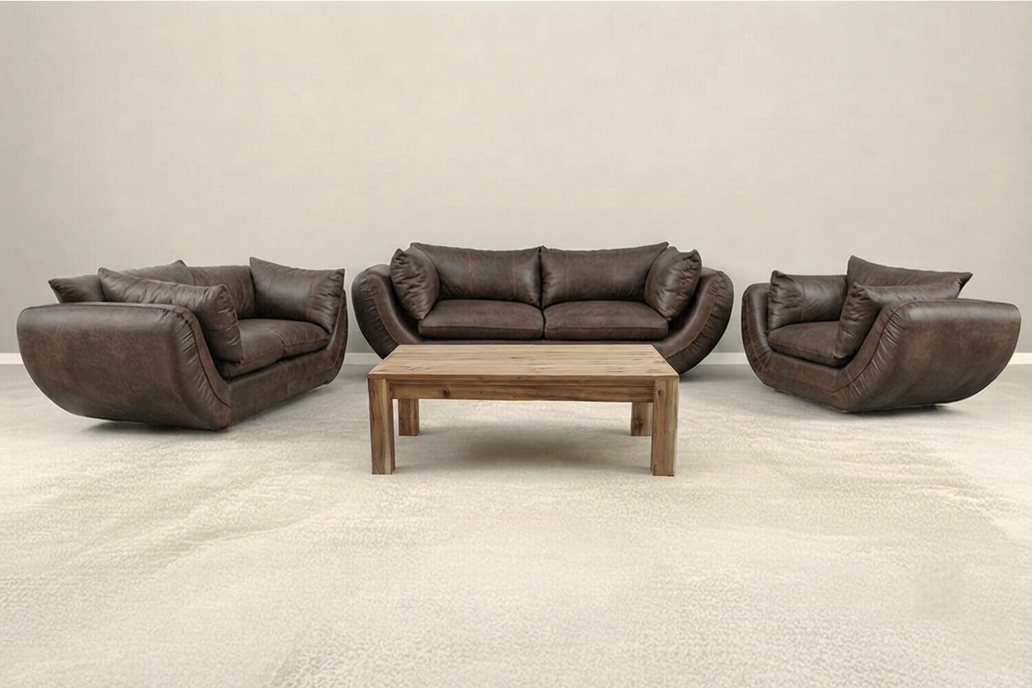 MOD Solid Blackwood Coffee Table 1400mm x 800mm - Image 2