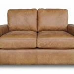Mode Comfort Genuine Leather Sofa 2-Seater (Exotic Tan)