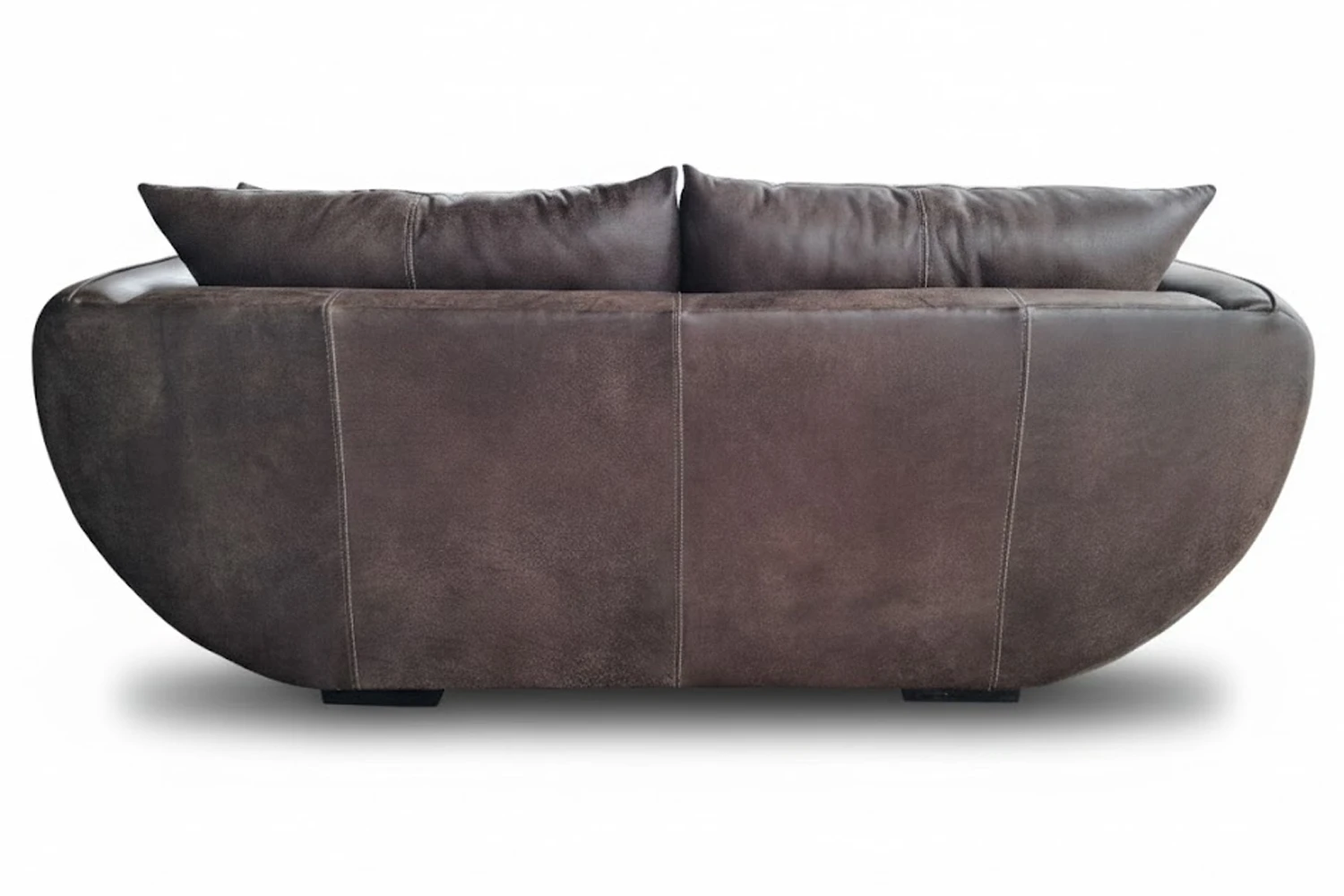 Regale Comfort Genuine Leather Sofa 2-Seater (Exotic Brown) - Image 5