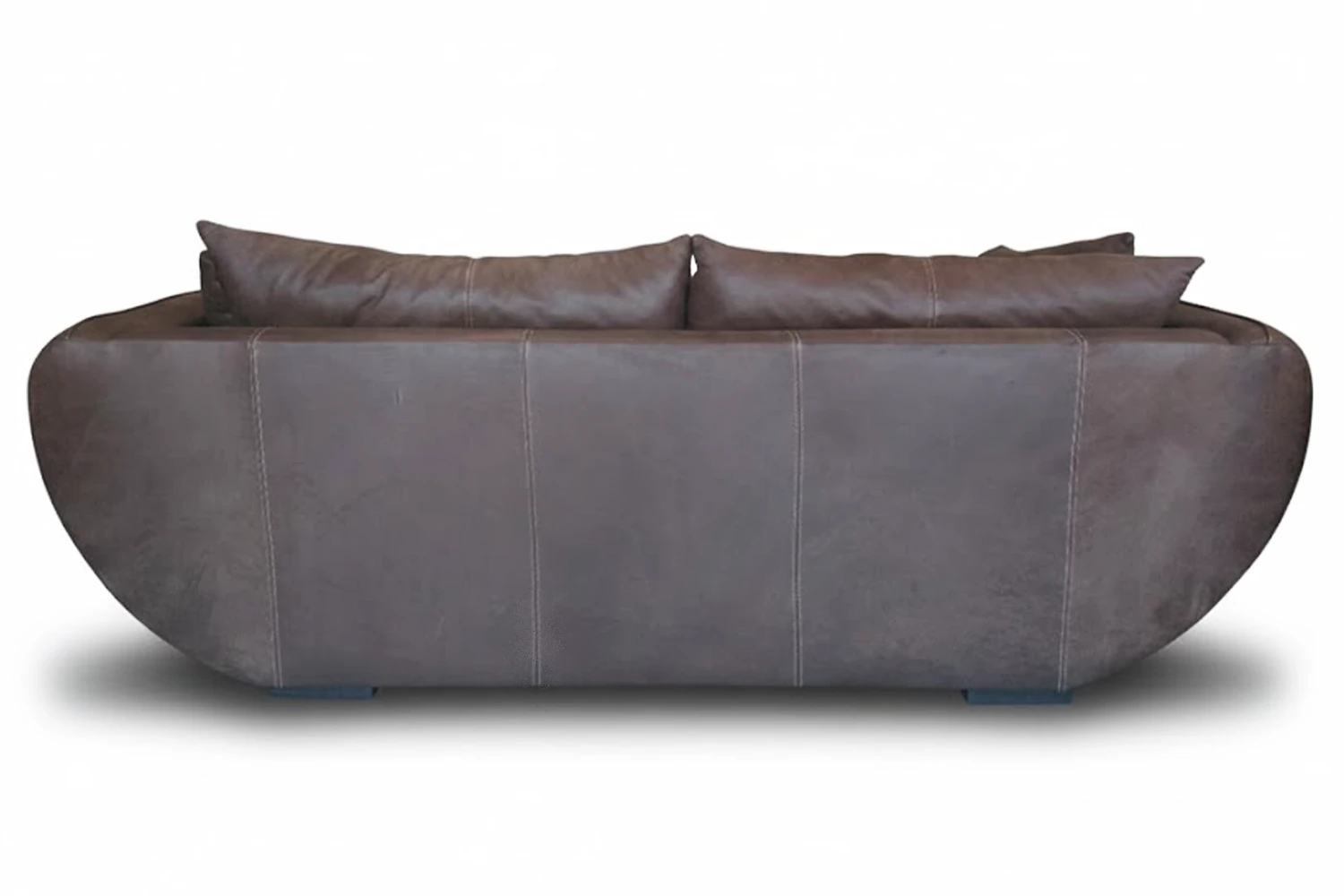 Regale Comfort Genuine Leather Sofa 3-Seater (Exotic Brown) - Image 5