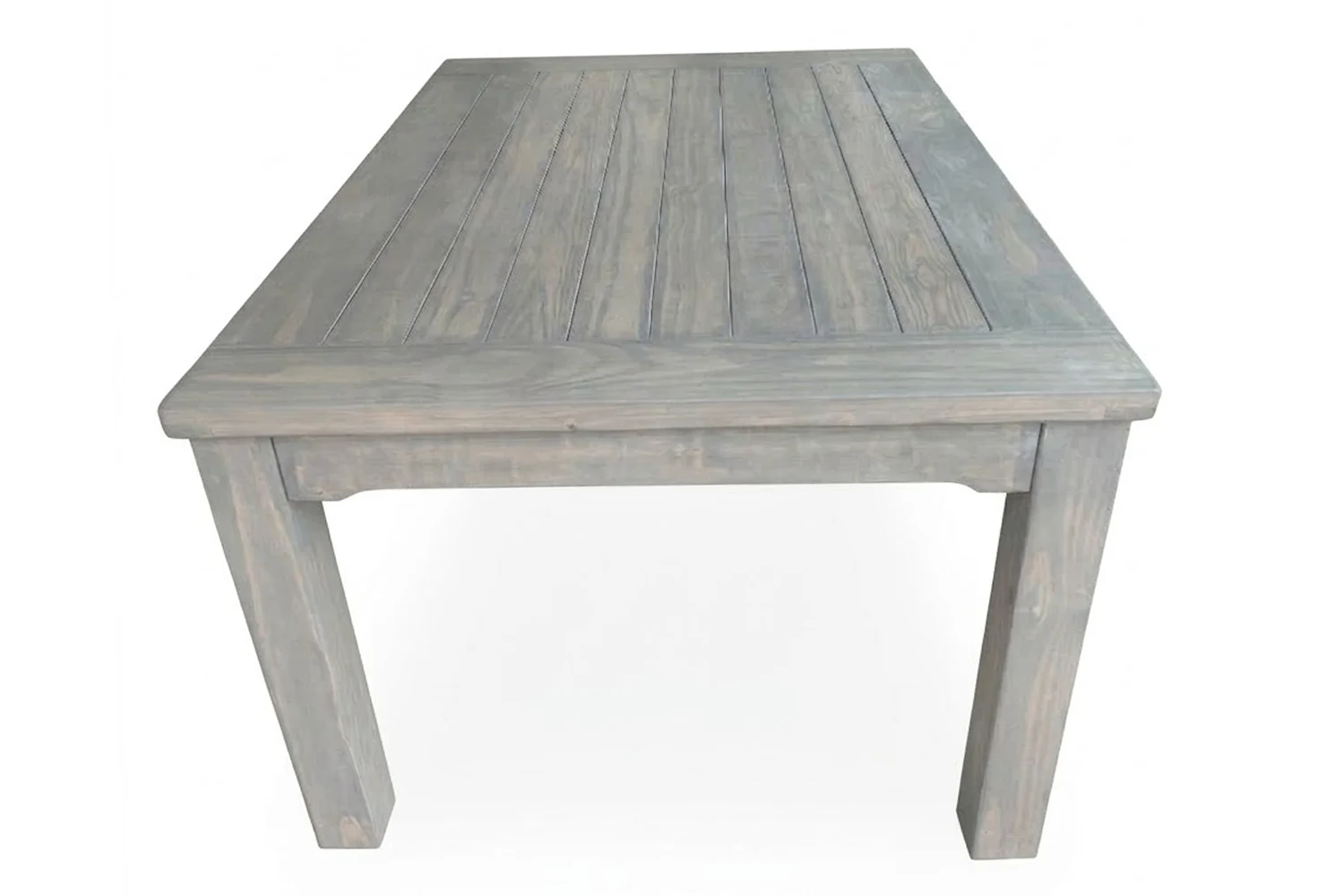 Aged Pine Patio Dining Table 6-Seater (Undercover Only)