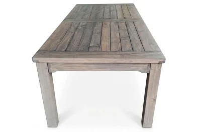 Solid Aged Oak Patio Dining Table 8-Seater (Undercover Only)