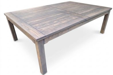 Aged Pine Patio Dining Table 10-Seater 2400 x 1600 (Undercover Only)