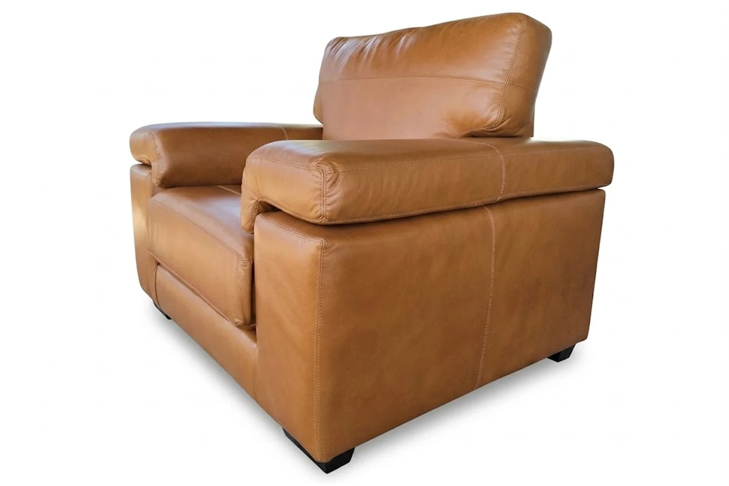 Life Genuine Leather Armchair (Vintage Tan)