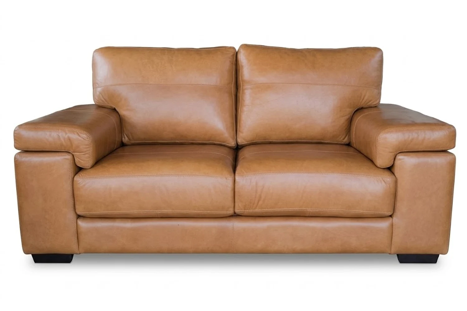 Life Genuine Leather Sofa 2-Seater (Vintage Tan)